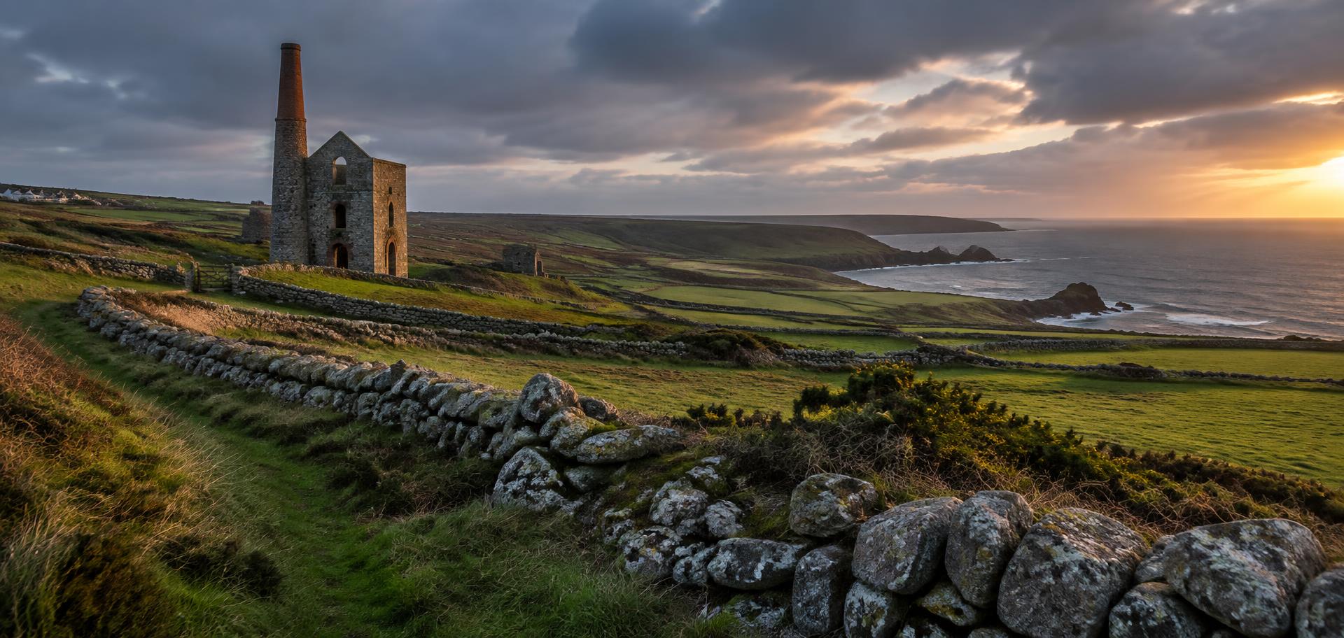 West Cornwall landscape near St Just